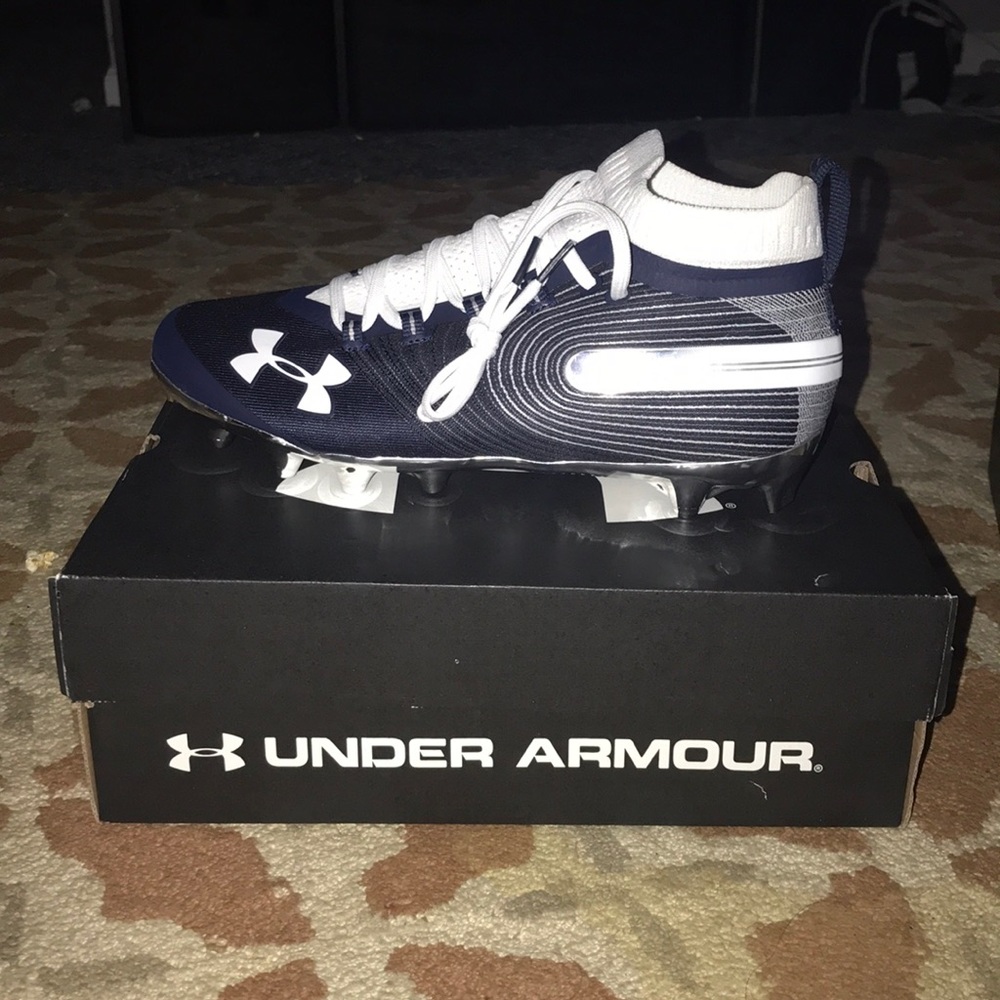 Football cleats #underarmour brand new 😃